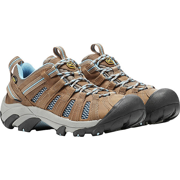 Women's Keen Hiker WP Voyageur Brindle/Alaskan Blue Soft Toe