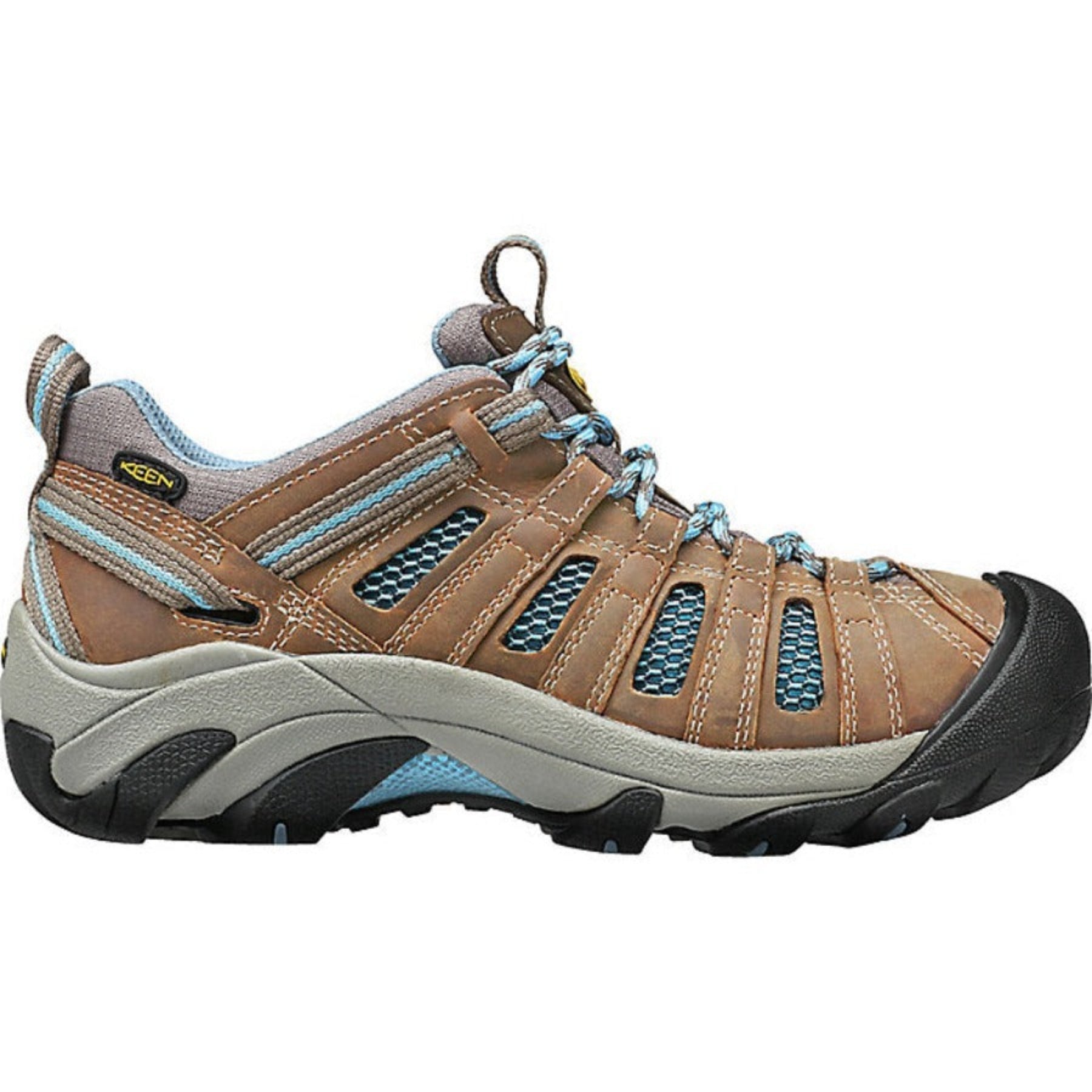 Women's Keen Hiker WP Voyageur Brindle/Alaskan Blue Soft Toe