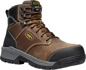 Women's Keen Utility 6" Composite Toe Waterproof Metguard Work Boot