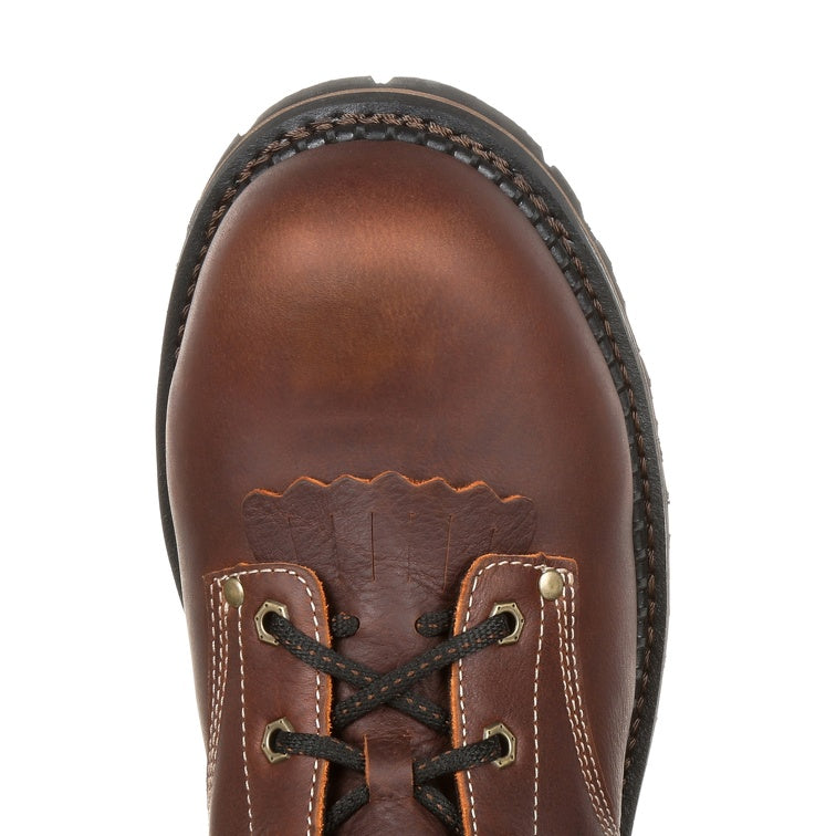 Men's Georgia Boot AMP LT Logger Composite Toe Waterproof Work Boot