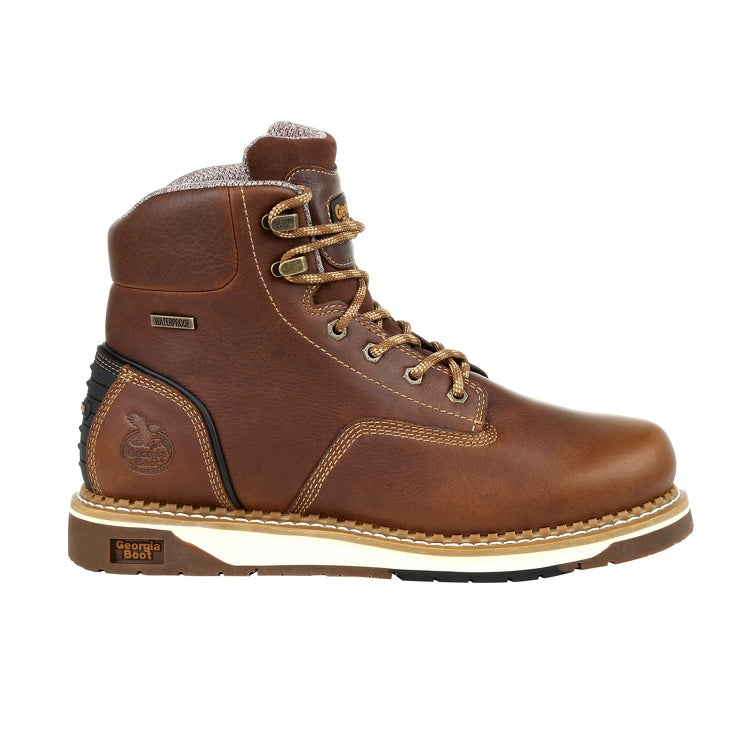Men's Georgia Boot AMP LT Wedge Steel Toe Waterproof Work Boot