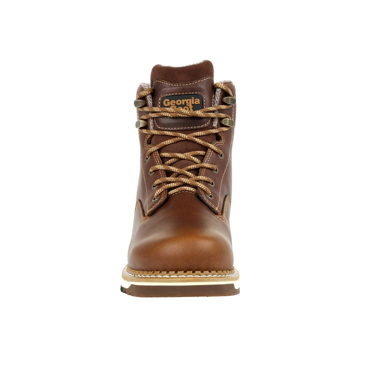 Men's Georgia Boot AMP LT Wedge Steel Toe Waterproof Work Boot