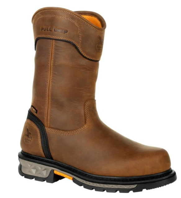 Men's Georgia Boot Carbo-Tec LTX Waterproof Composite Toe Pull On Boot
