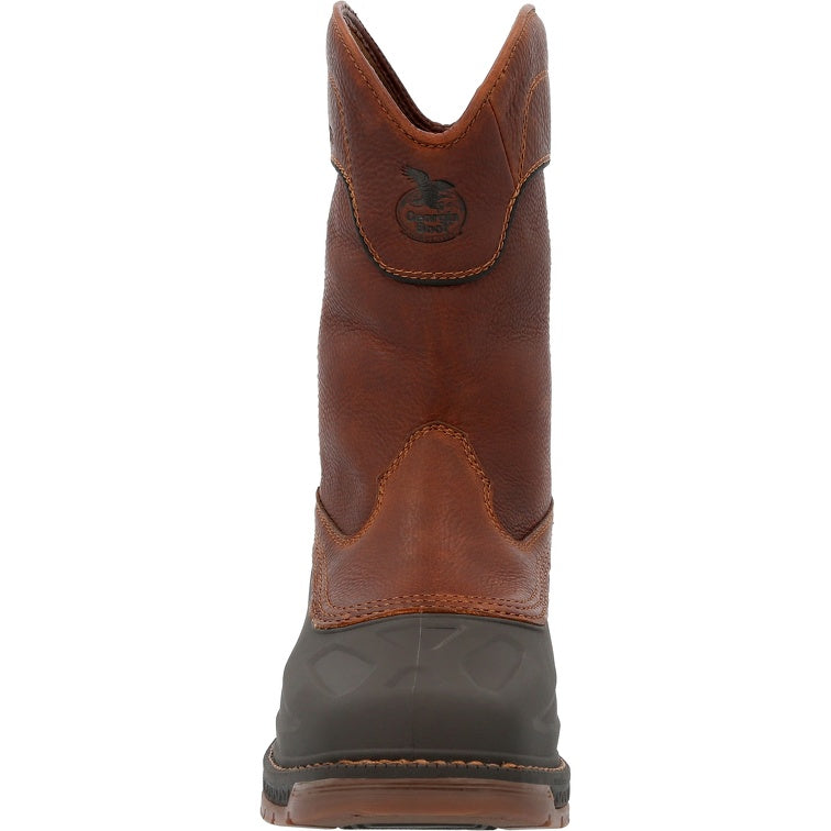 Men's Georgia Boot Carbo-Tec LTR Steel Toe Waterproof Pull On Boot