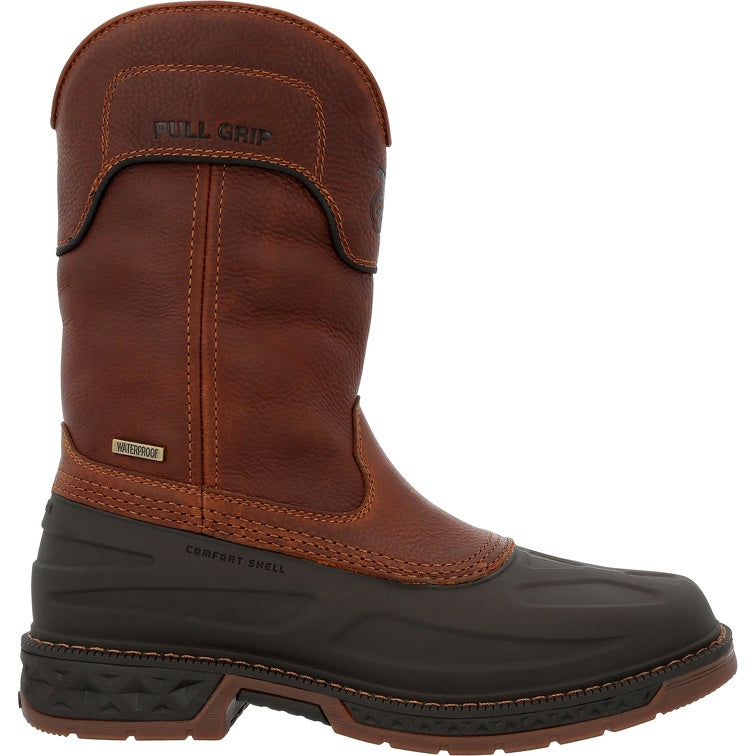 Men's Georgia Boot Carbo-Tec LTR Steel Toe Waterproof Pull On Boot