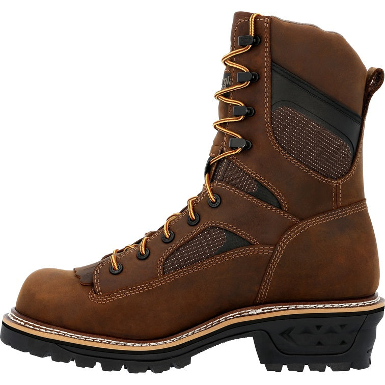Men's Georgia Boot LTX Logger Composite Toe Waterproof Work Boot