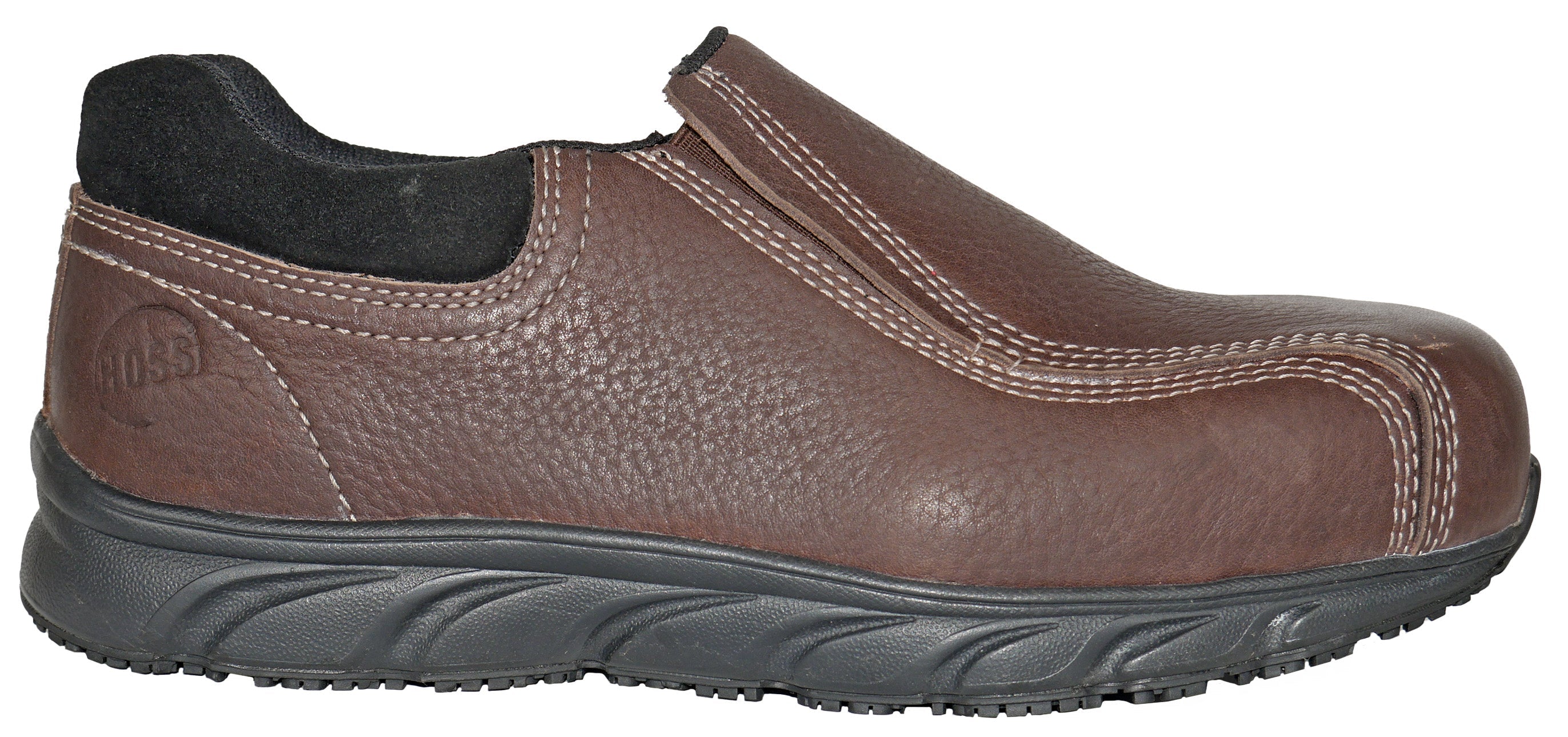 Transfer SD Brown Mens Composite Toe Slip-On 30204