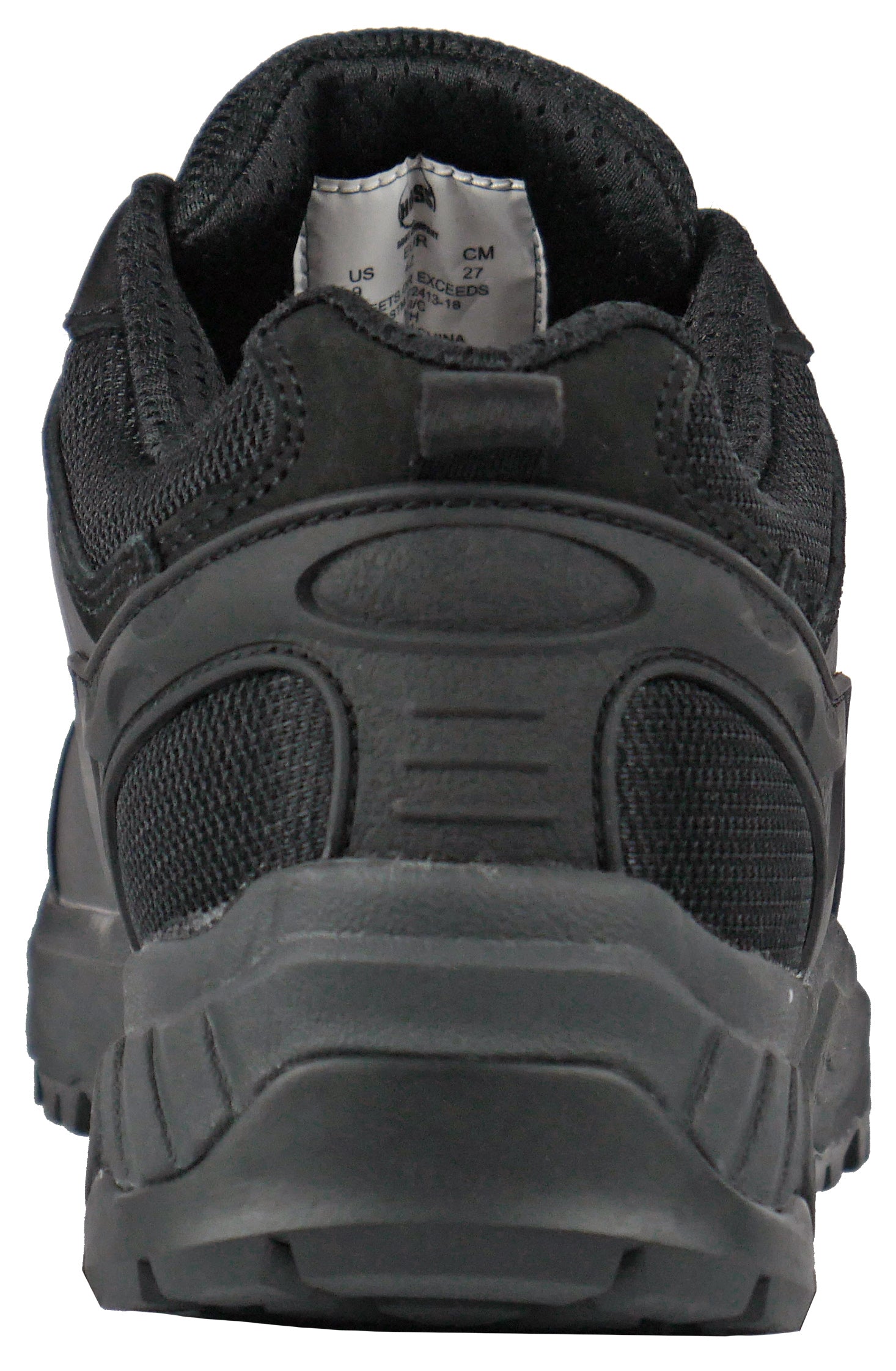 Eric Lo Black Athletic Aluminum Safety Toe 50138