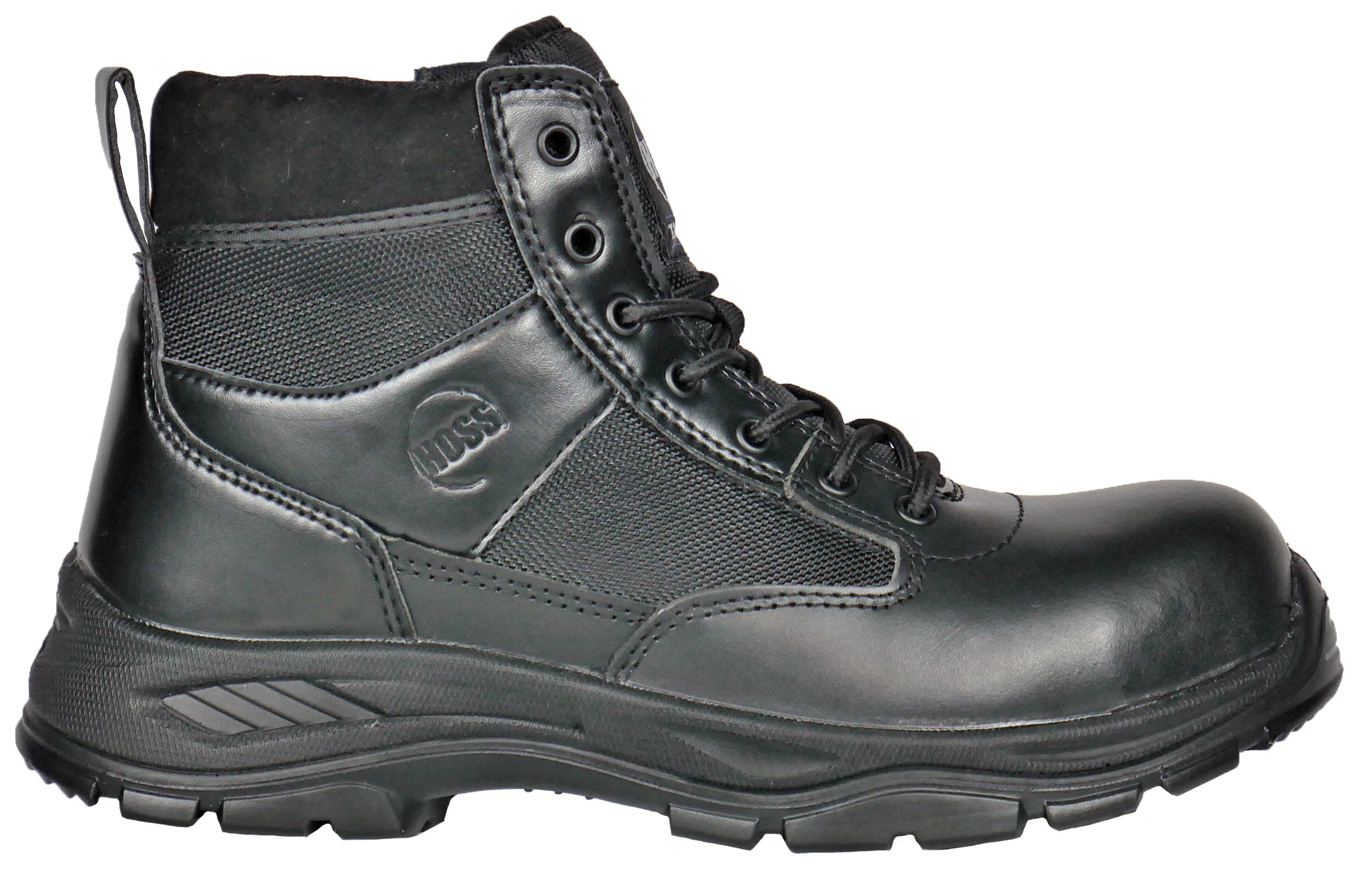 Watchman 6" Black Side Zip Composite Toe 50172