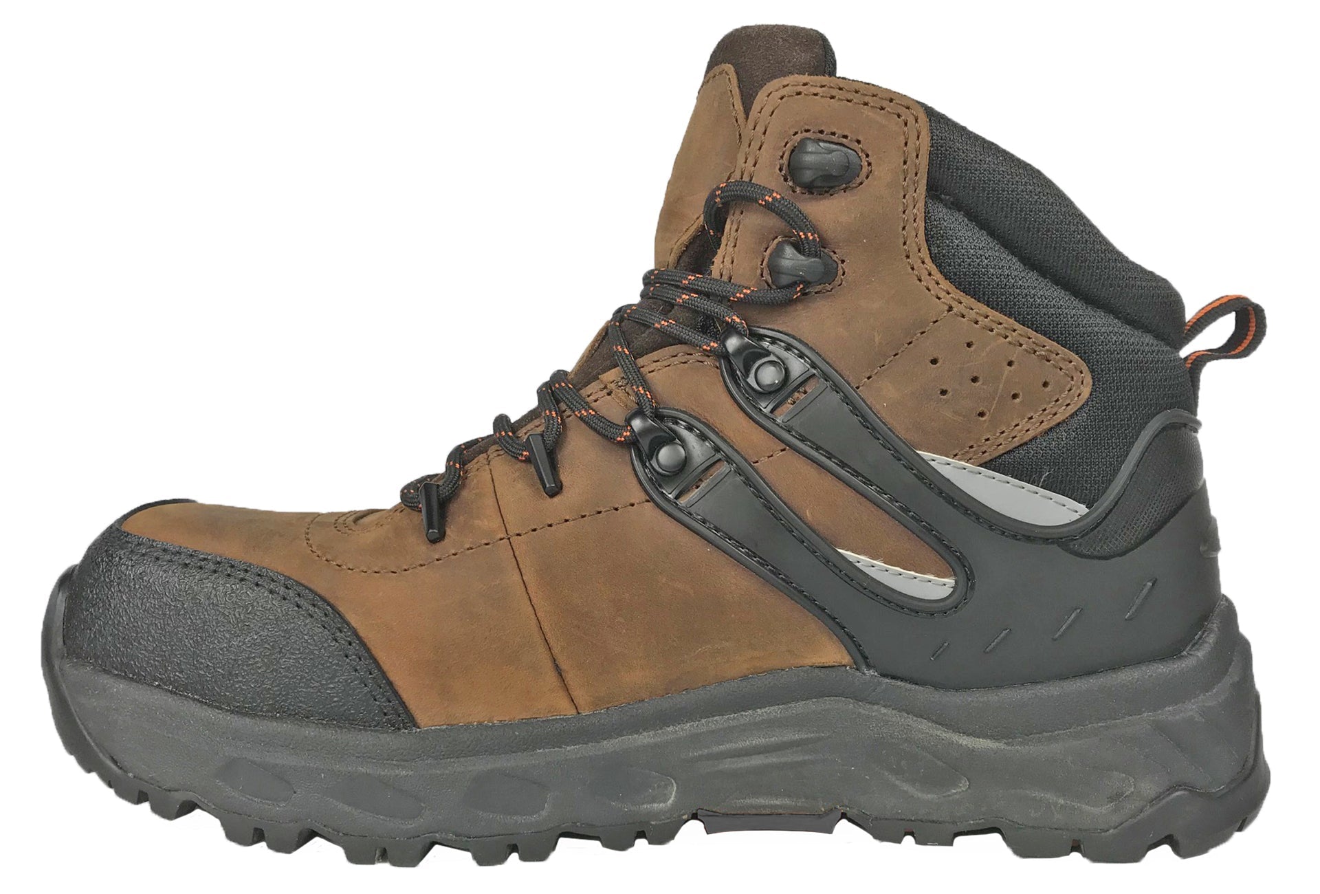 Stomp Hiker Brown/Black Aluminum Safety Toe 60203
