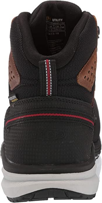 Men's Keen Utility Red Hook Mid Hiker, WP, SR, EH Carbon-Fiber Toe Boot