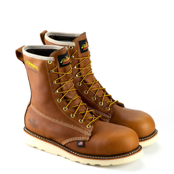 Men's Thorogood American Heritage – Waterproof – 8″ Tobacco Composite Safety Toe Boot