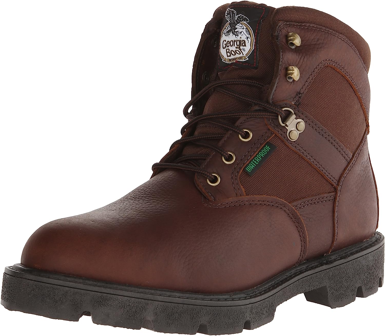 Men's Georgia Boot 6" Homeland Brown EH, WP, SR Steel Toe Boot