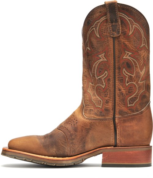 Men's Double H 11 Domestic Wide Square Toe ICE™ Roper Soft Toe Work Boot