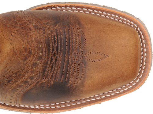 Men's Double H 11 Domestic Wide Square Toe ICE™ Roper Soft Toe Work Boot