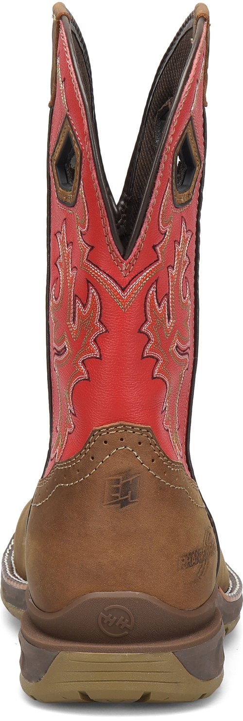 Men’s Double H Phantom Rider 11” Waterproof Composite Square Toe Roper Work Boot