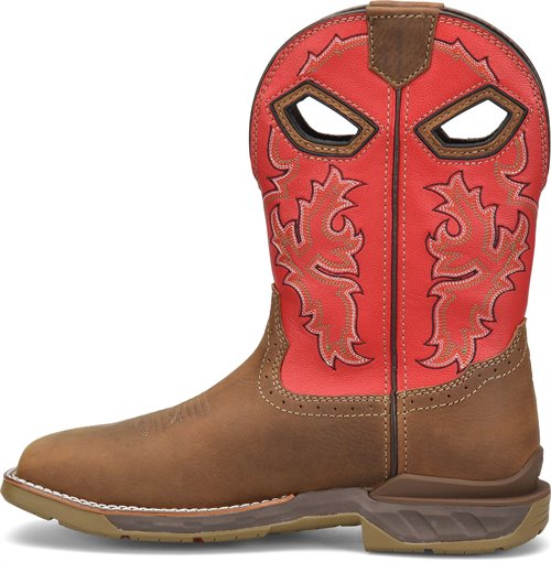 Men’s Double H Phantom Rider 11” Waterproof Composite Square Toe Roper Work Boot