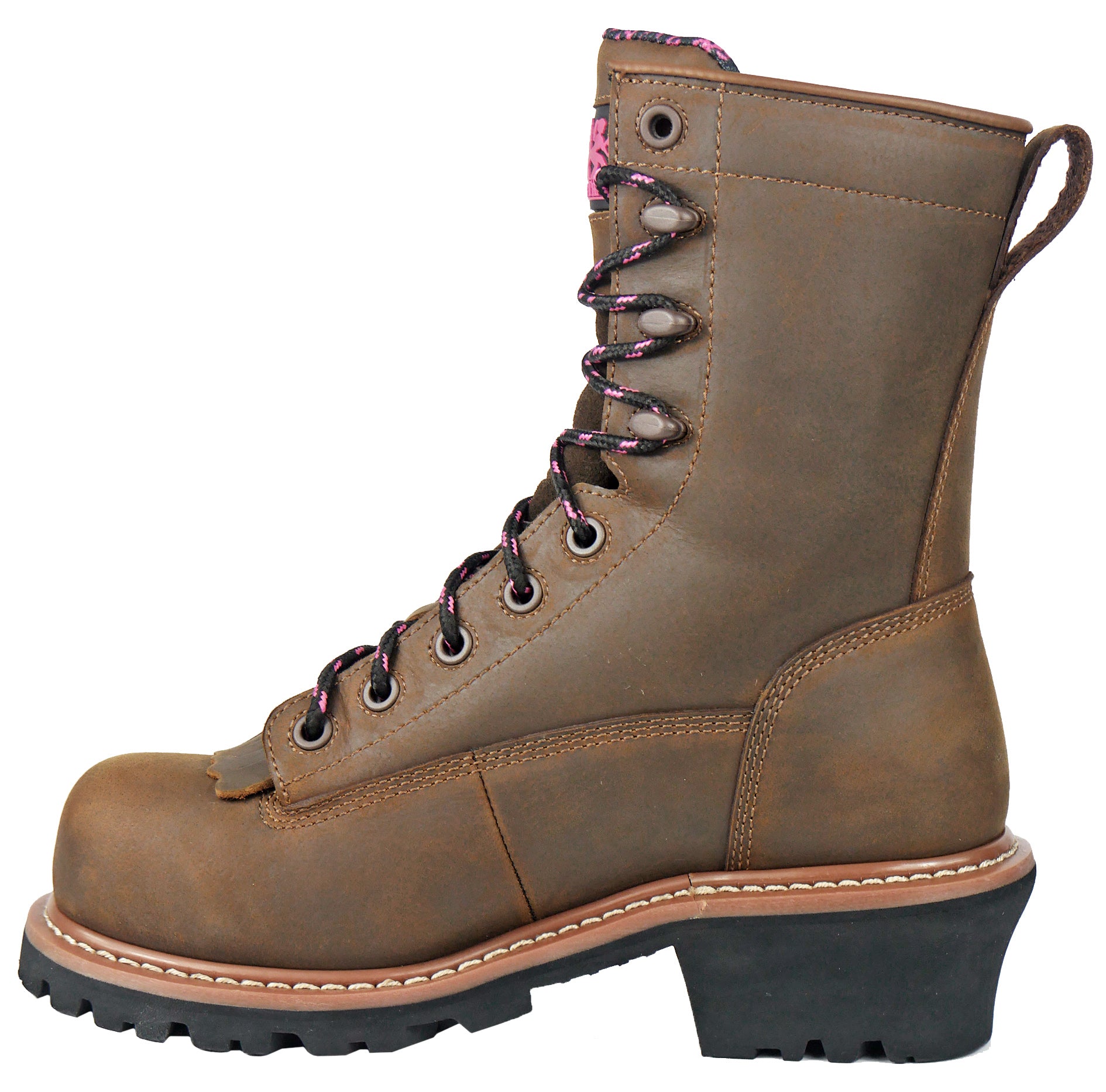 Women's Moxie Mareen Brown 8", EH, PR, WP, Logger Composite Toe Boot