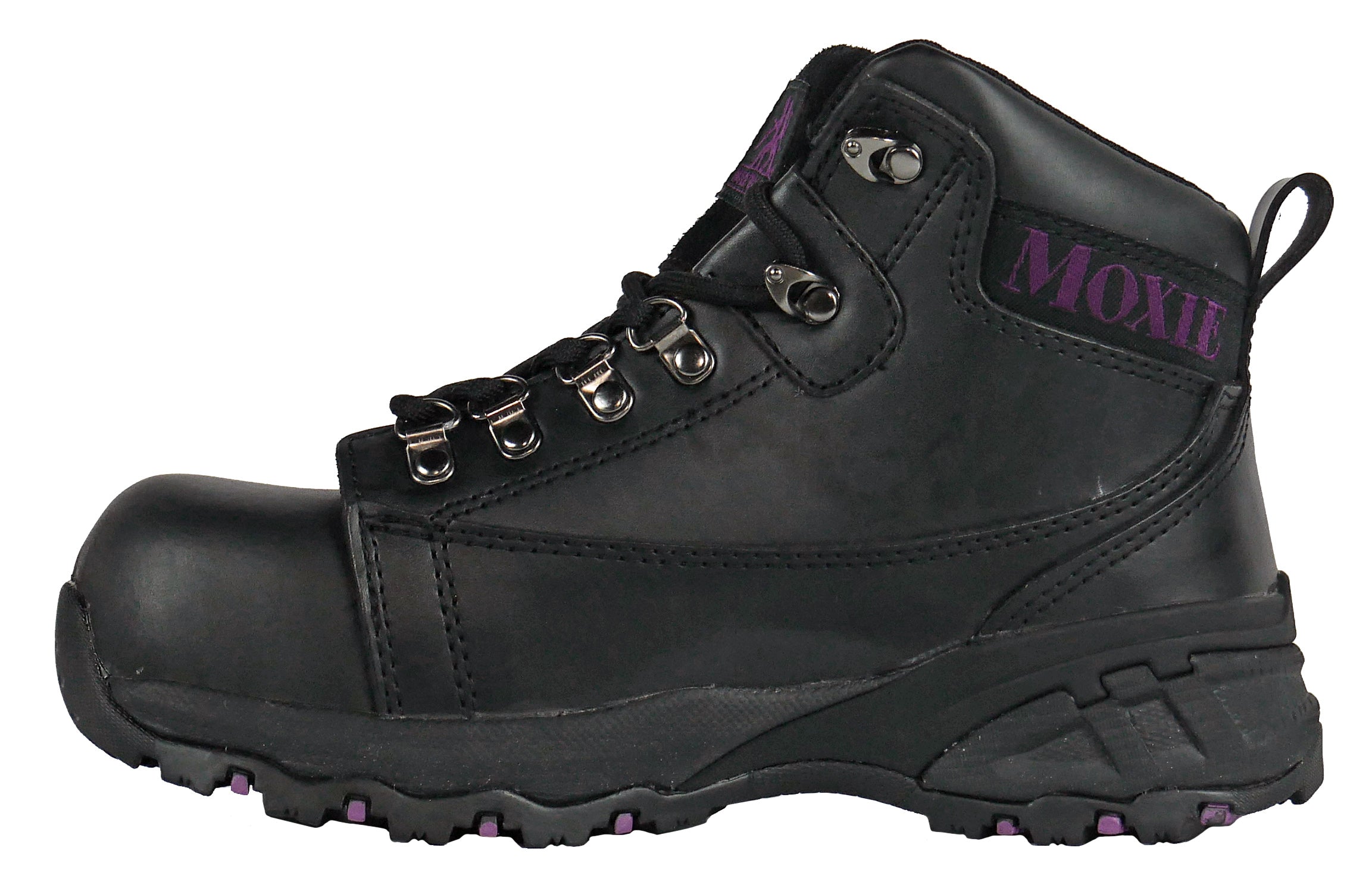 Women's Moxie 6" Vegas Black, EH, PR, SR, WP, Met-Guard Composite Toe Boot