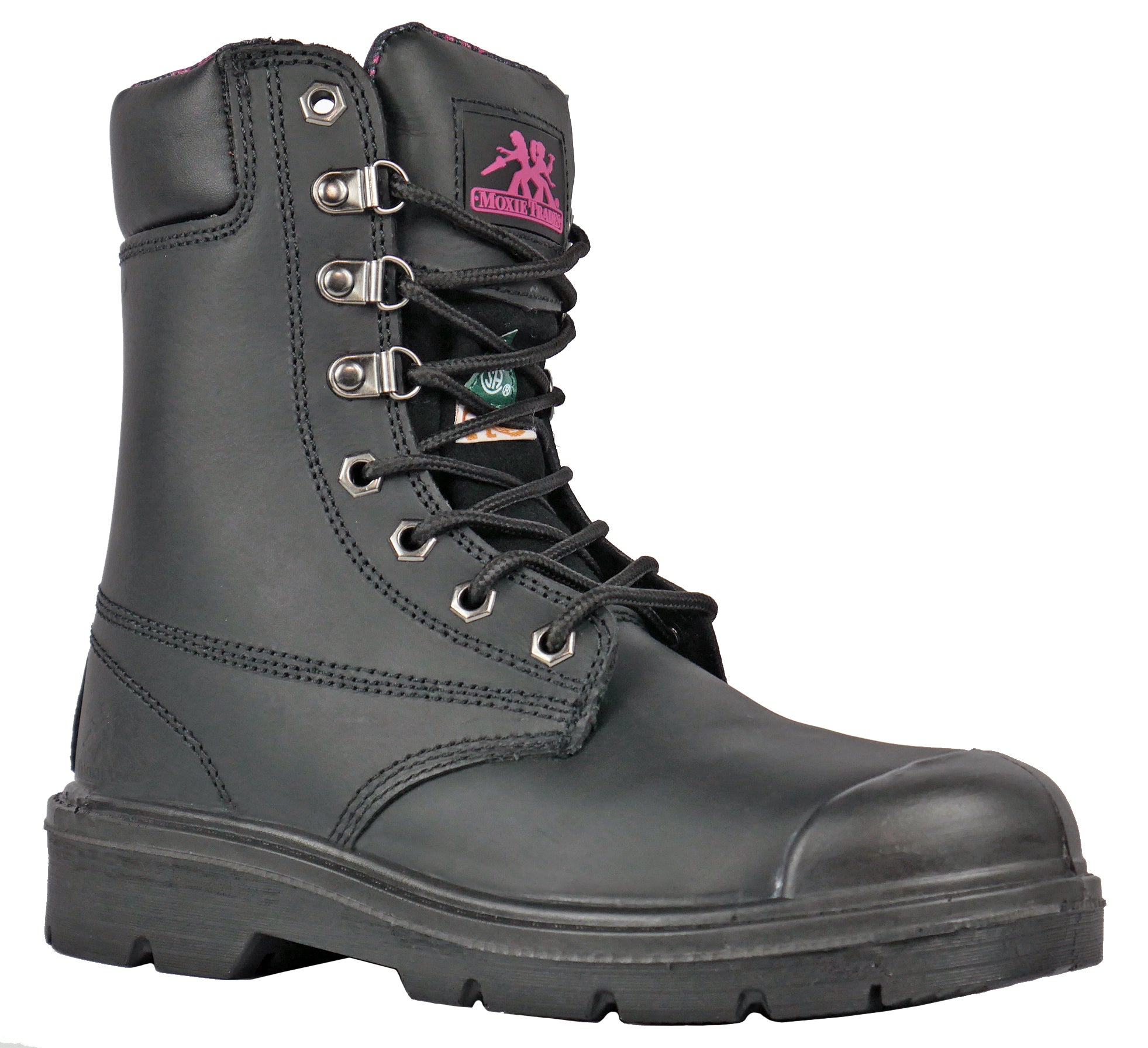 Women's Moxie Anne 8" Black, EH, PR, EH, WP Steel Toe Boot