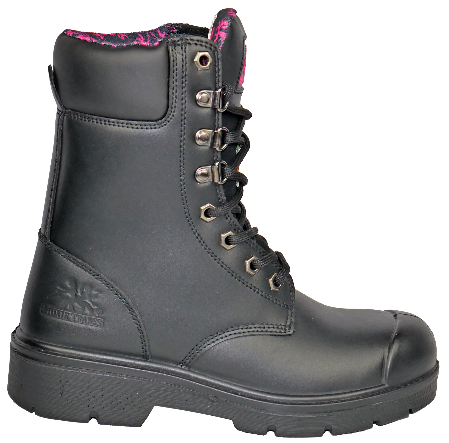 Women's Moxie Anne 8" Black, EH, PR, EH, WP Steel Toe Boot