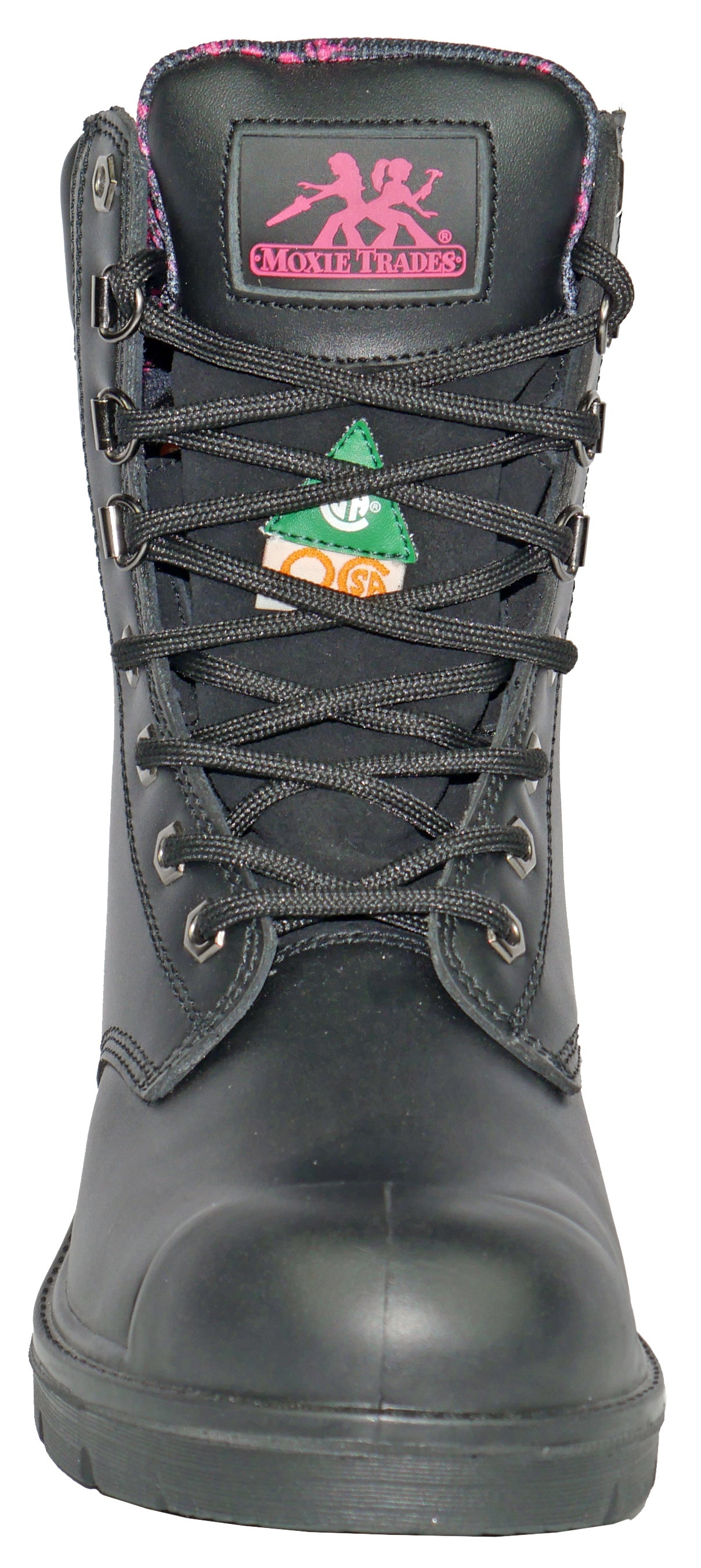 Women's Moxie Anne 8" Black, EH, PR, EH, WP Steel Toe Boot