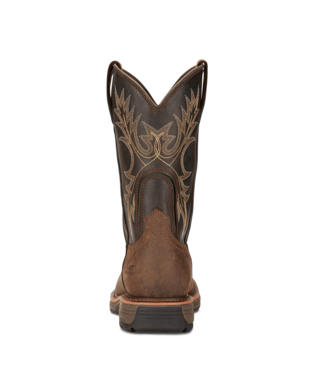 Men's Ariat Workhog Bruin, WP, EH, SR, Pull On Western Square Soft Toe Boot