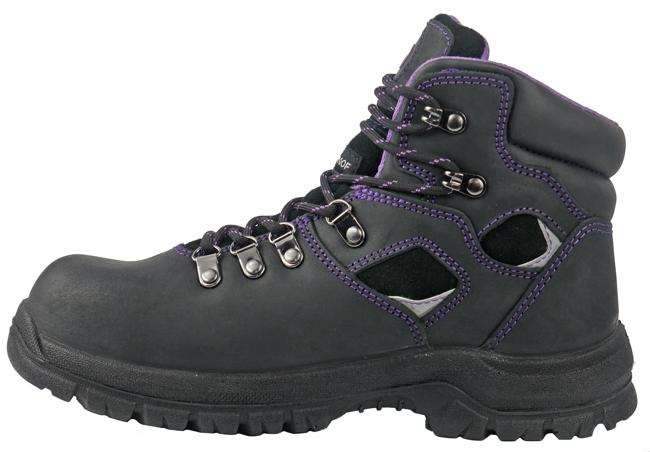 Women's Hoss 6" Lily Black, EH, SR, WP Steel Toe Boot