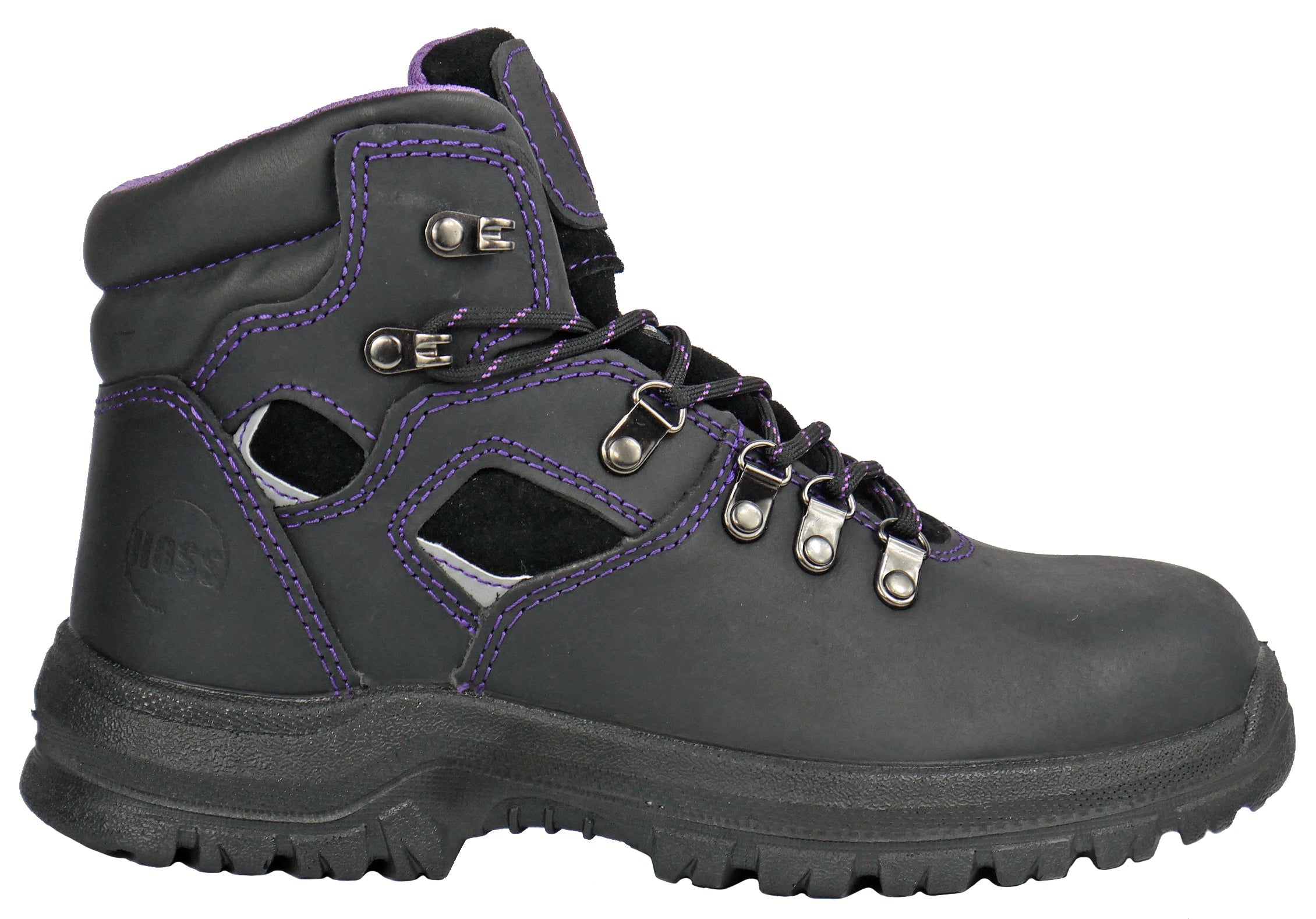 Women's Hoss 6" Lily Black, EH, SR, WP Steel Toe Boot