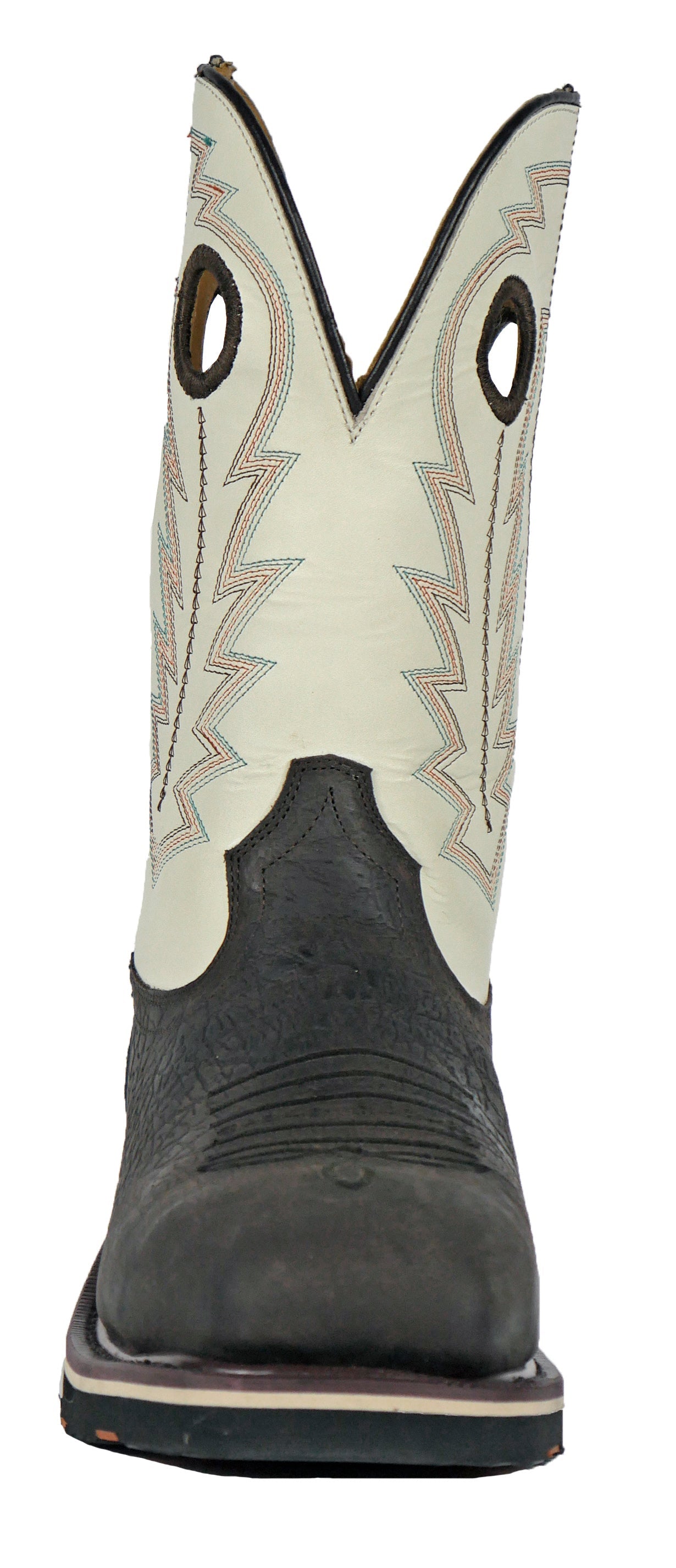 Men's Hoss Spitfire White, EH, Pull On Western Composite Toe Boot