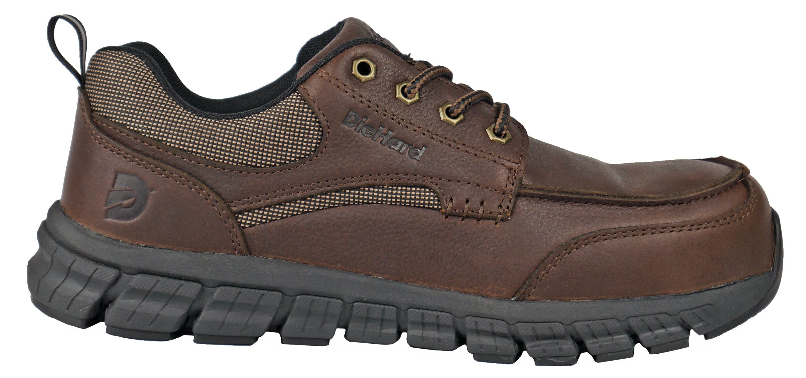 Men's DieHard Sunbird Brown, EH, SR, Oxford Composite Toe Shoe
