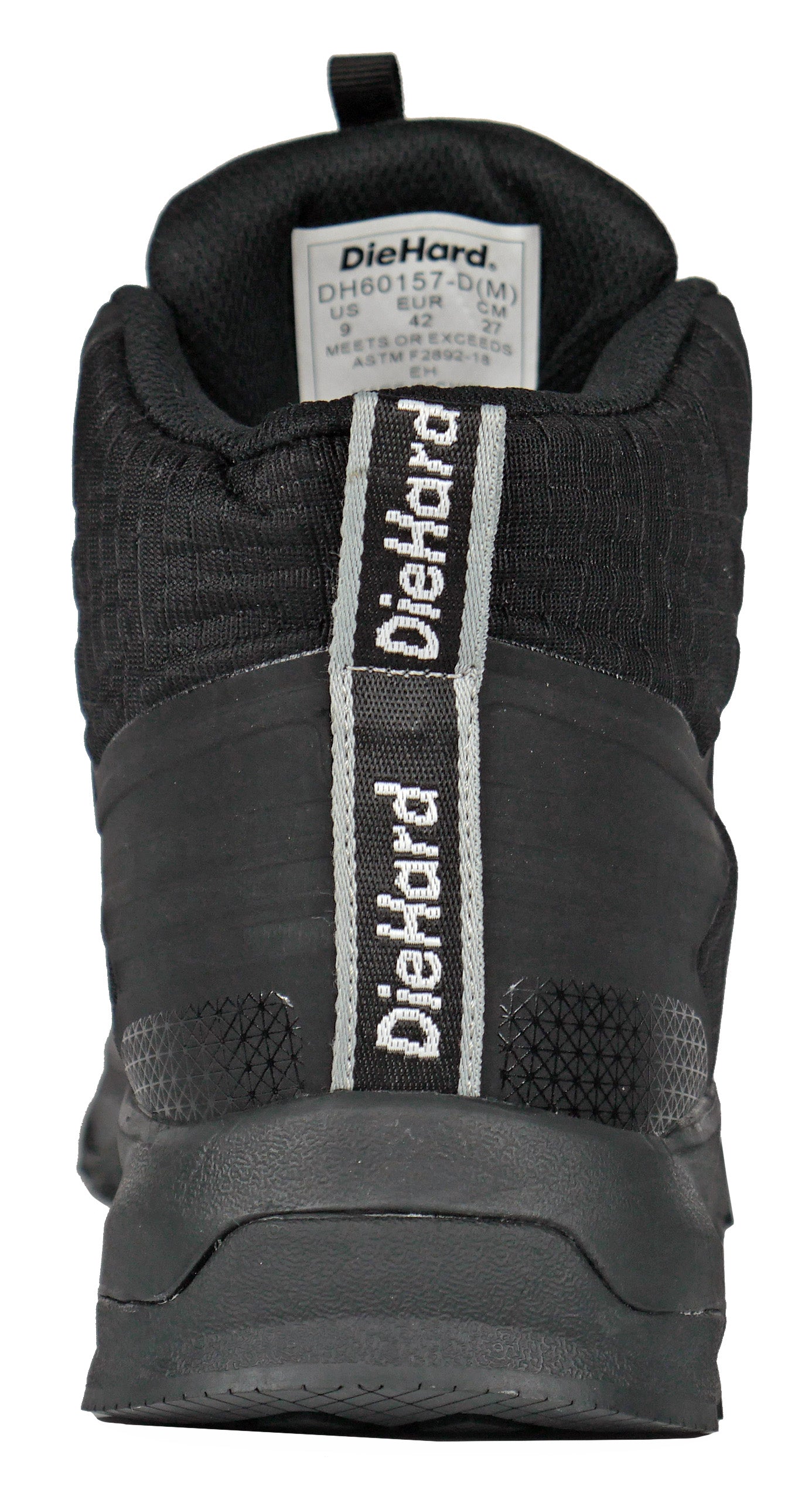 Men's DieHard Shadow Black, EH, WP, SR, Mid Hiker Soft Toe Boot