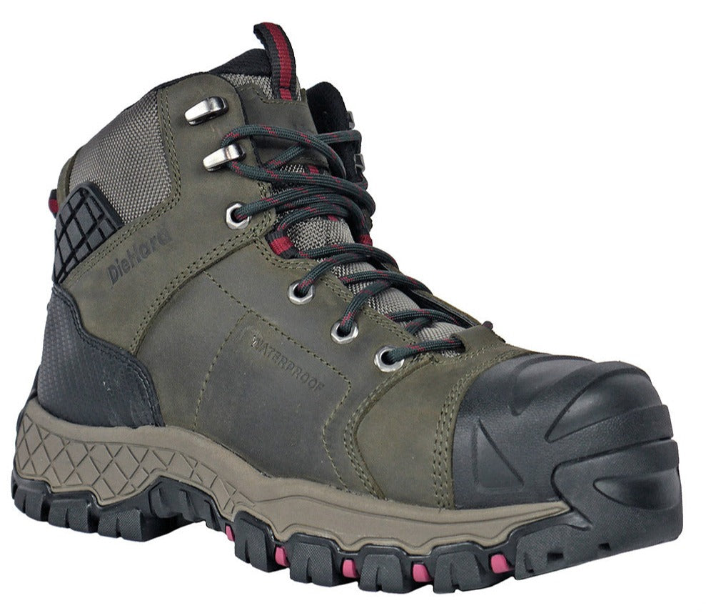 Men's DieHard Comet Brown, EH, SR, WP, Mid Hiker Composite Toe Boot