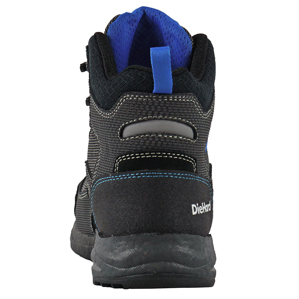 Men's DieHard Lemans Grey, EH, SR, WP, Mid Hiker Composite Toe Boot