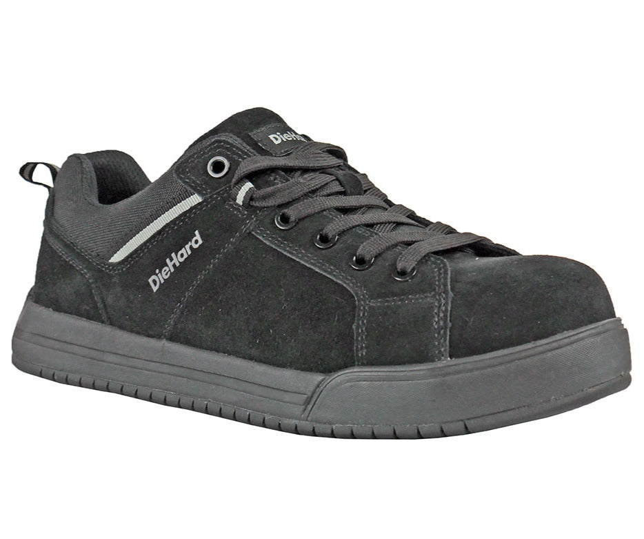 Men's DieHard Solstice Black, EH, SR, Athletic Composite Toe Shoe