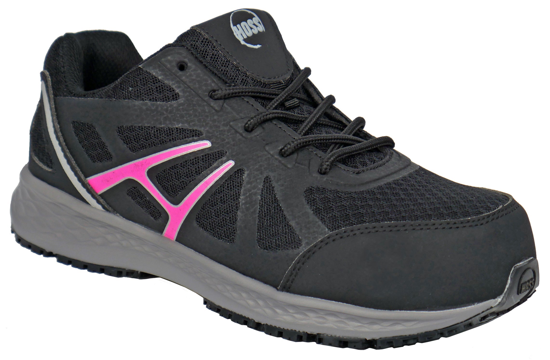 Express Black/Fuchsia Athletic Composite Toe 24533