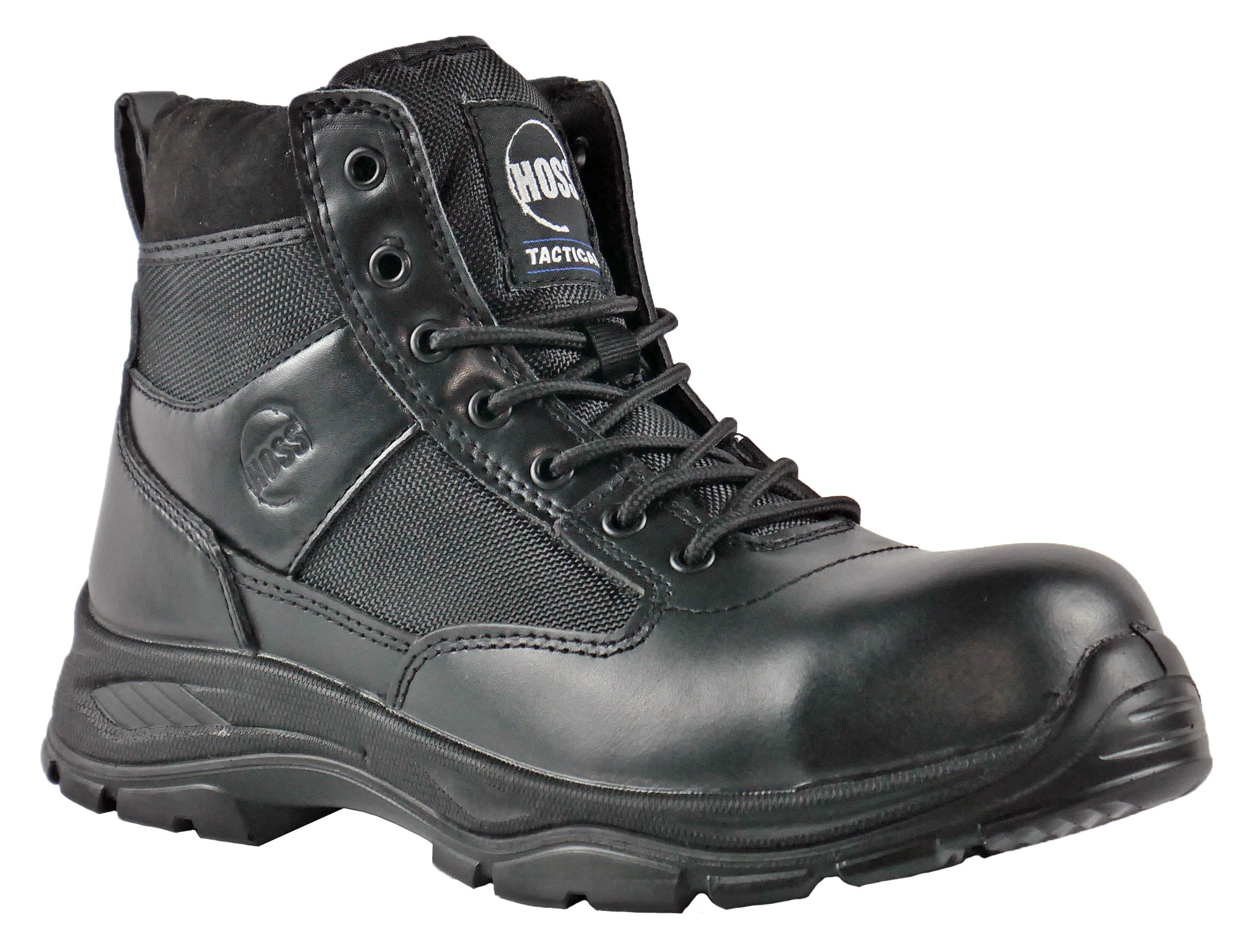 Watchman 6" Black Side Zip Composite Toe 50172