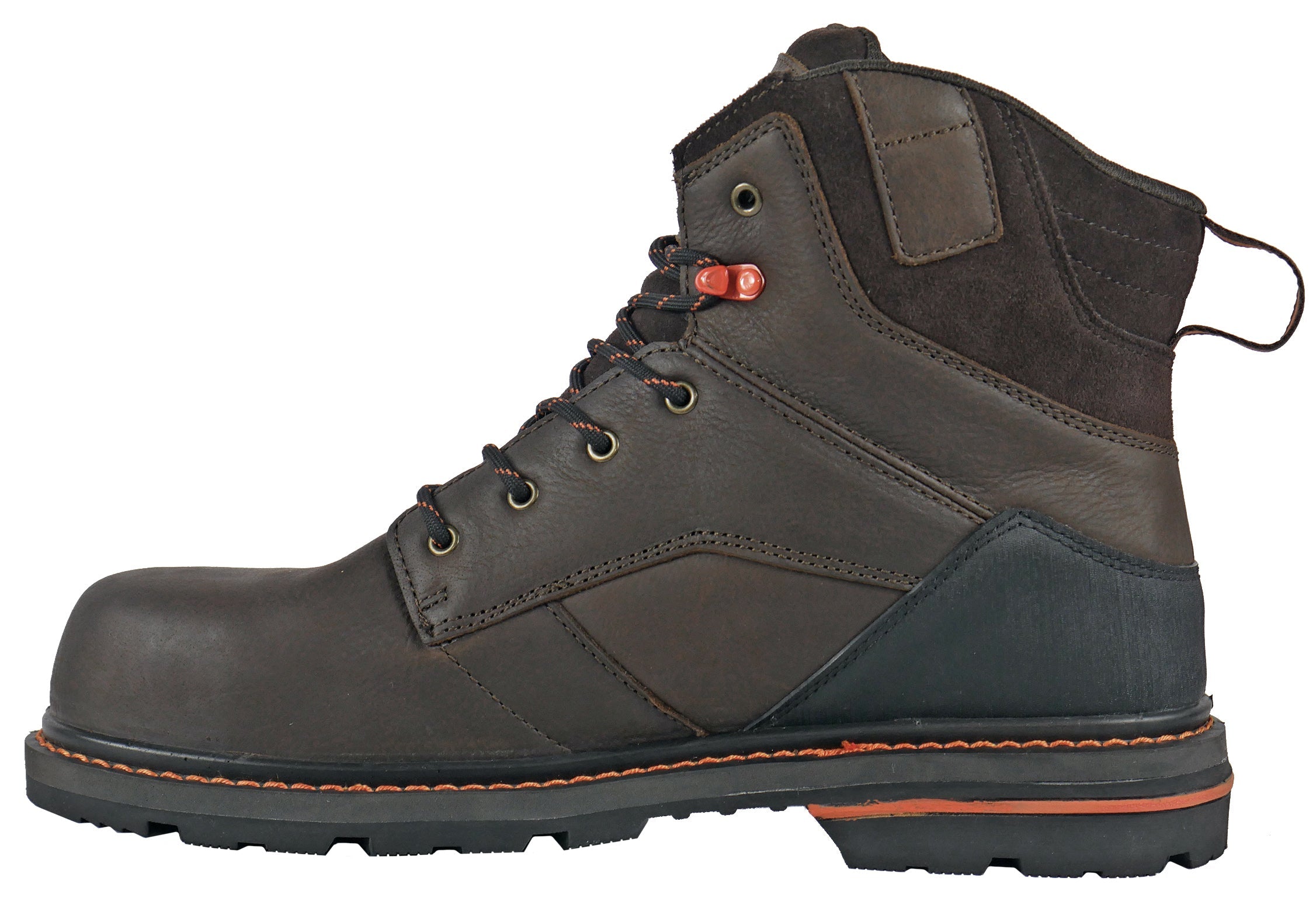 Carson 6" Brown Soft Toe 60414