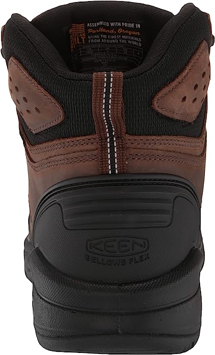 Men's 6" Keen Utility Dark Earth Portland, EH, WP, Carbon-Fiber Toe Boot (U.S.A. Built)