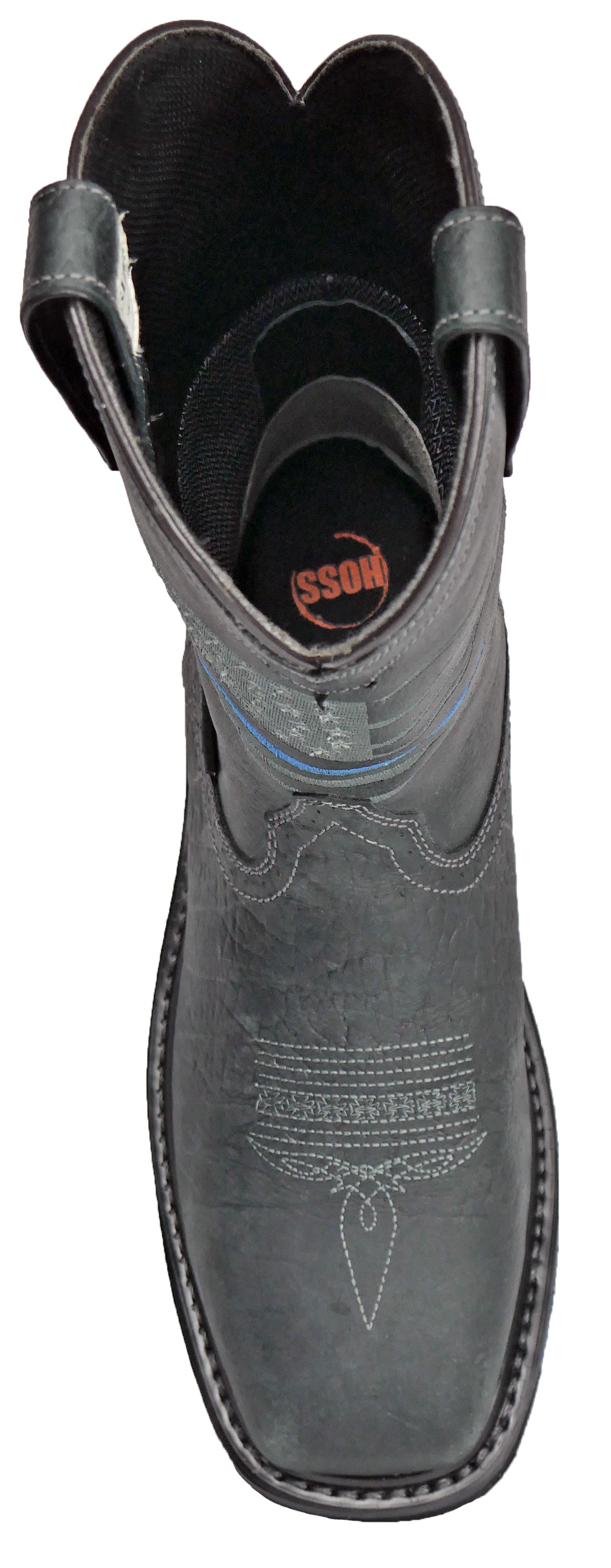 Rushmore Black Pull-On Patriotic Charcoal Composite Toe 91065