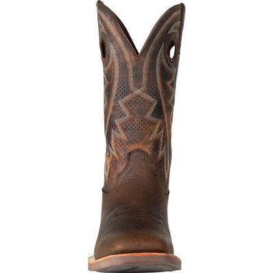 Men's Durango Rebel 12" Pro Bay Brown Ventilated Leather Square Soft Toe Boot