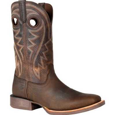 Men's Durango Rebel 12" Pro Bay Brown Ventilated Leather Square Soft Toe Boot