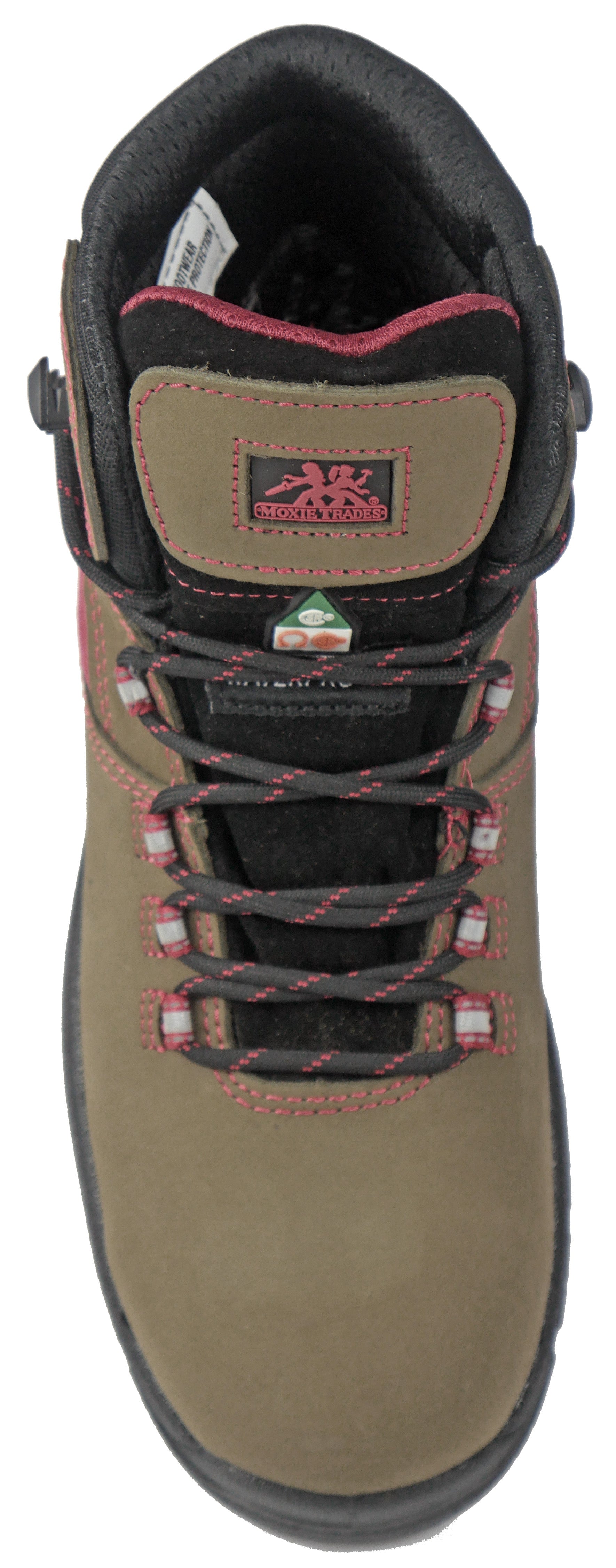 Women's Moxie Lacy Olive, EH, PR, WP Composite Toe Mid Hiker Boot