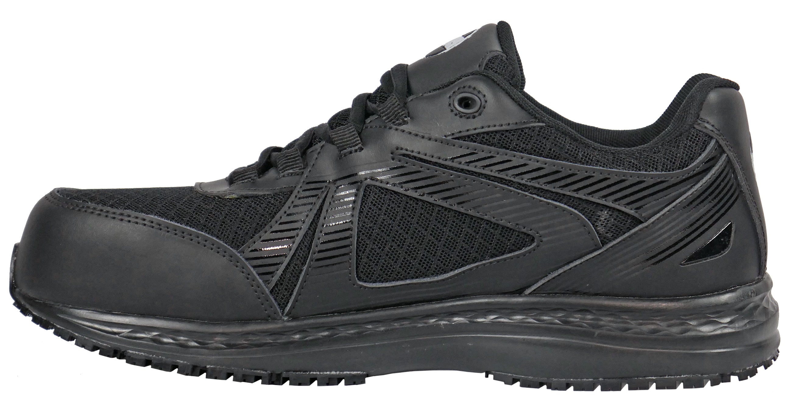 Men's Hoss Reno II Black, EH, SR, Athletic Composite Toe Shoe
