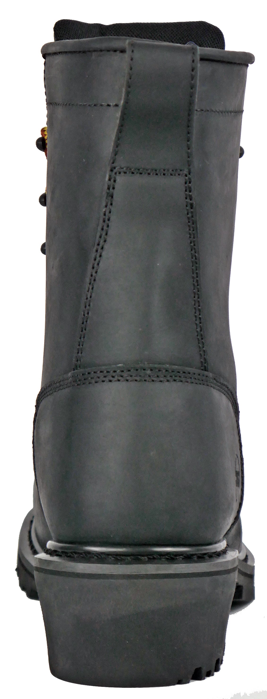 Men's Hoss 8" Kiltie Cross Cut Logger Black, EH, WP, PR,  Composite Toe Boot