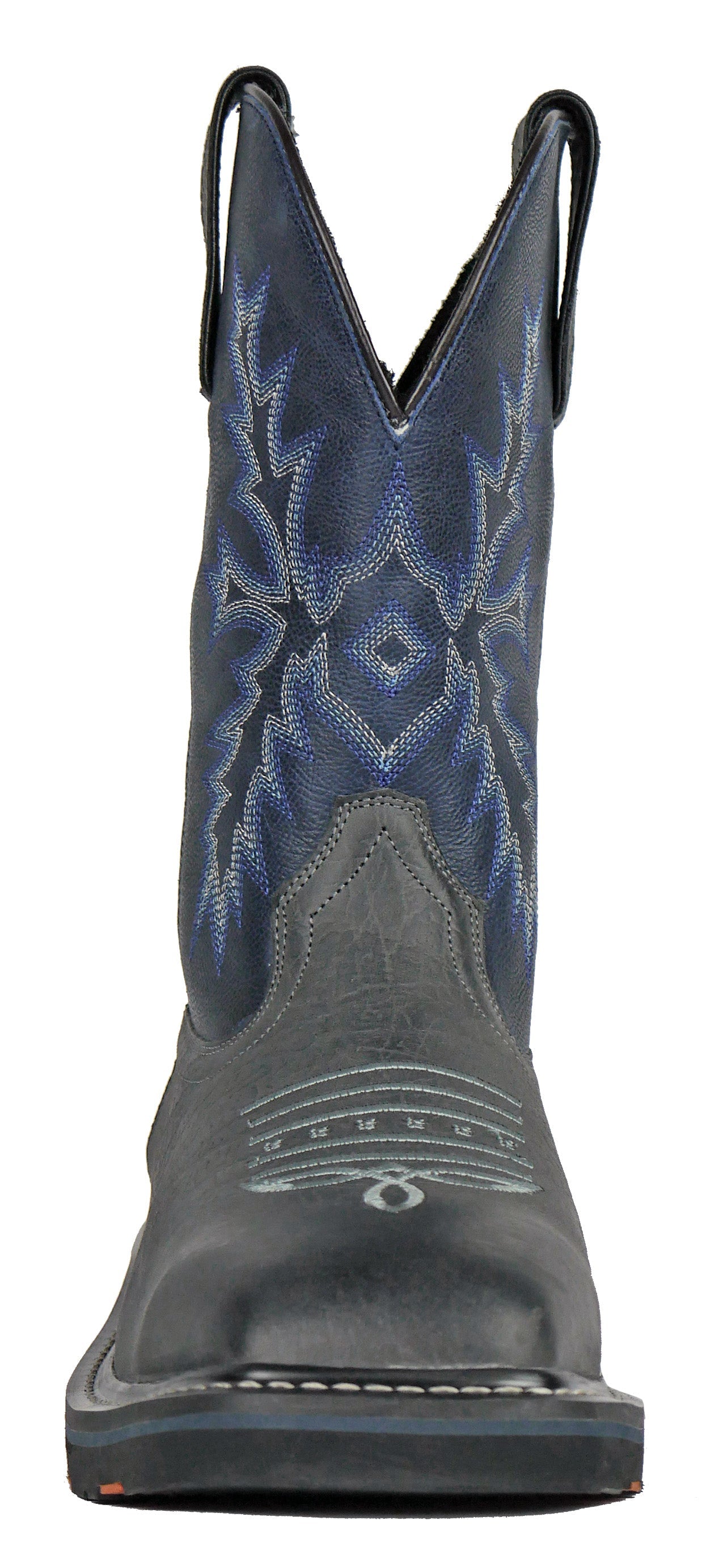 Men's Hoss Hunch Navy, EH, SR, Pull On Western Composite Toe Boot