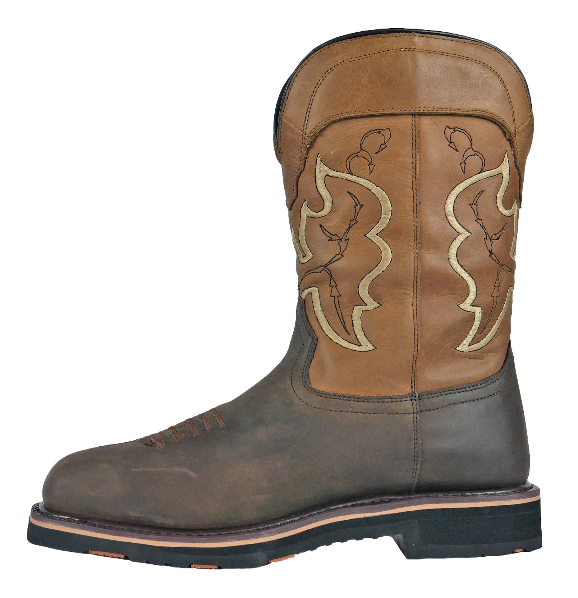 Men's Hoss Showdown Brown, EH, SR, WP, PR Pull On Western Composite Toe Boot